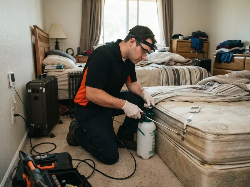 Bed Bug Thermal and Chemical Remediation in Sacramento, CA